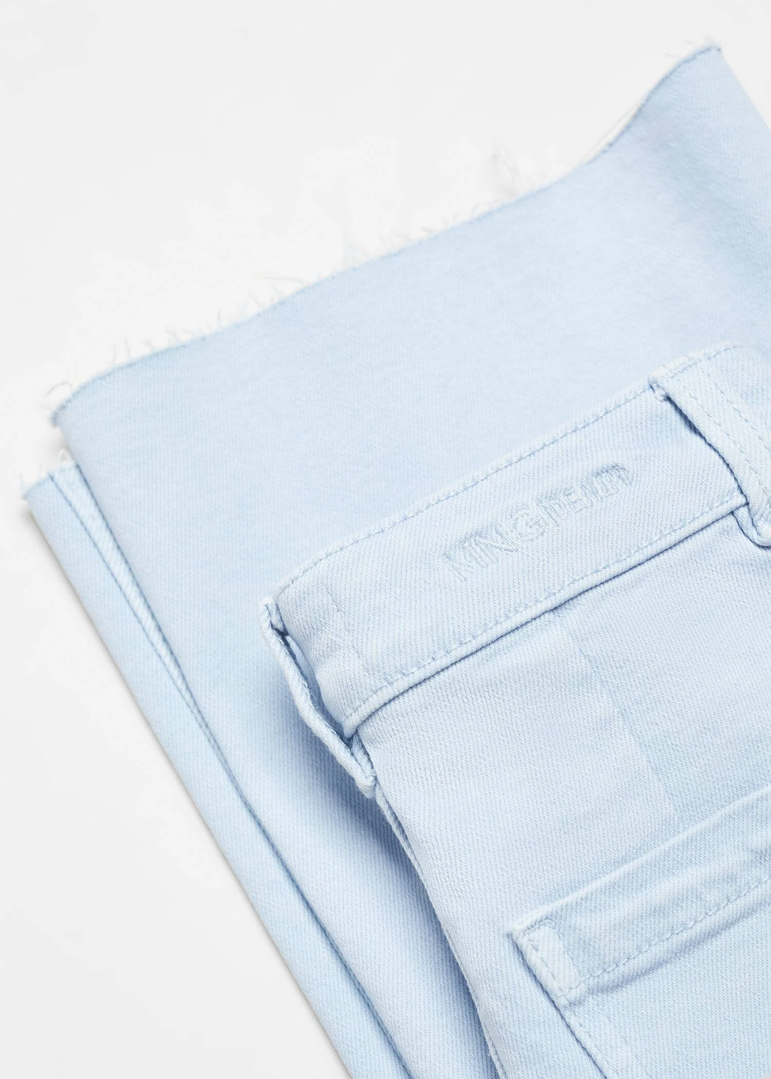 Jupe-culotte Jean Bas Effiloché 14 Jupe-culotte Jean Bas Effiloché – Image 12