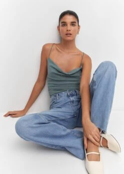 Body Drapé Détail Strass -Vêtements Pascher 57022003 43 D2