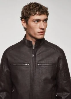 Blouson En Similicuir Nappa -Vêtements Pascher 57022505 30 D1