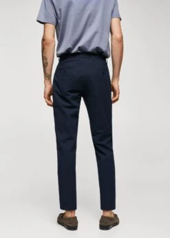 Pantalon Slim Fit Seersucker Stretch -Vêtements Pascher 57022507 56 R