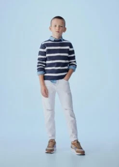 Jean Dad Déchirures Décoratives -Vêtements Pascher 57022519 01 D5