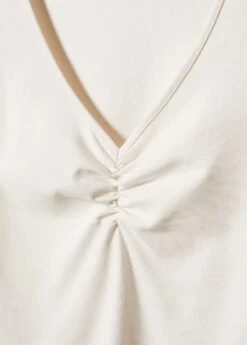 T-shirt Coton Détail Froncé -Vêtements Pascher 57022888 02 D8