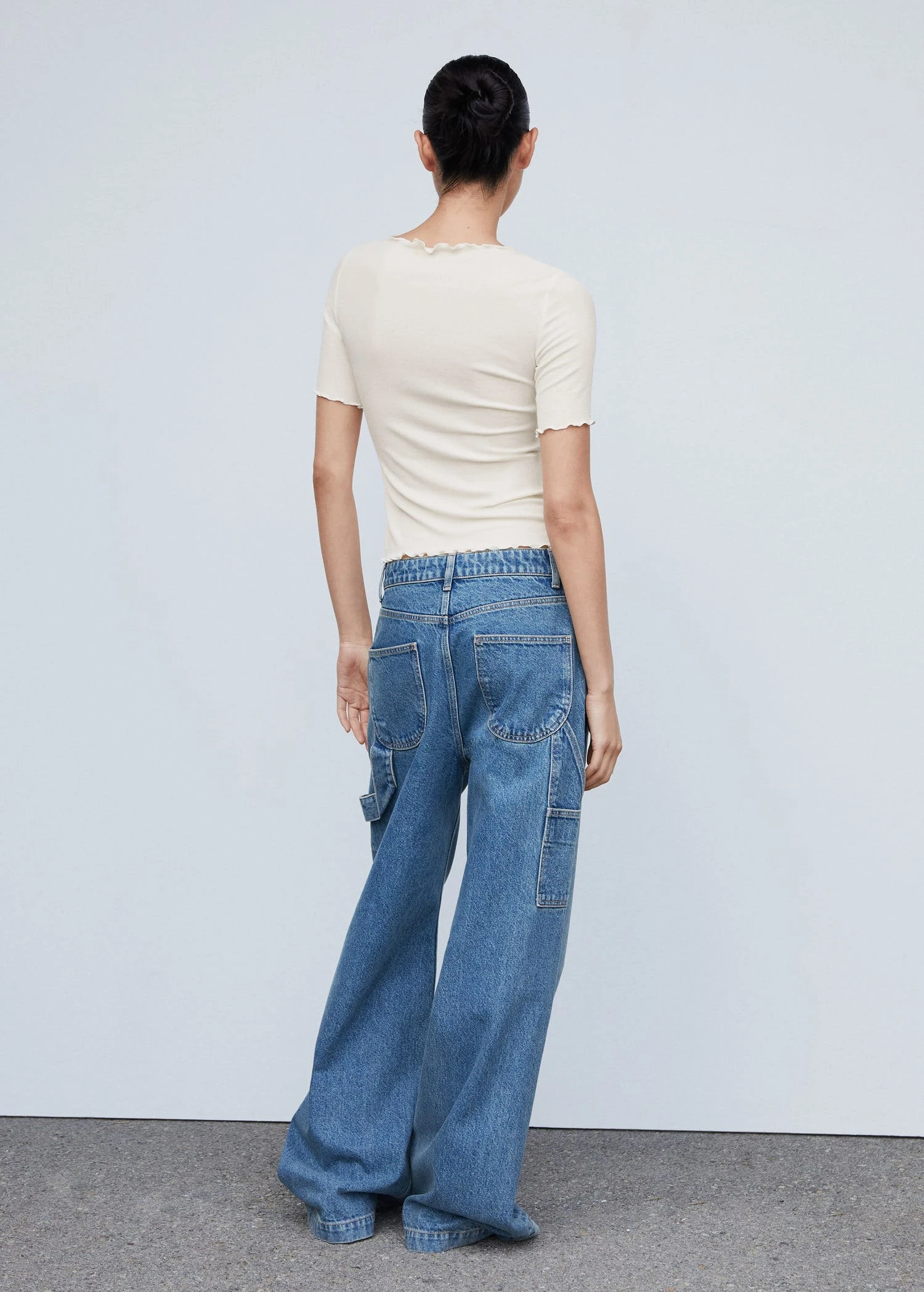 T-shirt Coutures Décoratives 5 T-shirt Coutures Décoratives – Image 3