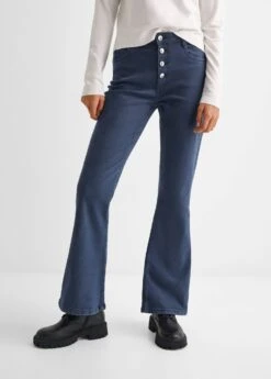 Jean Flare Boutons -Vêtements Pascher 57023256 52 D6