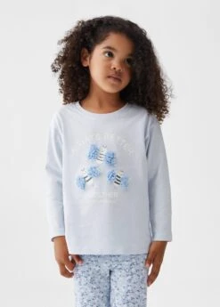 T-shirt Manches Longues Relief