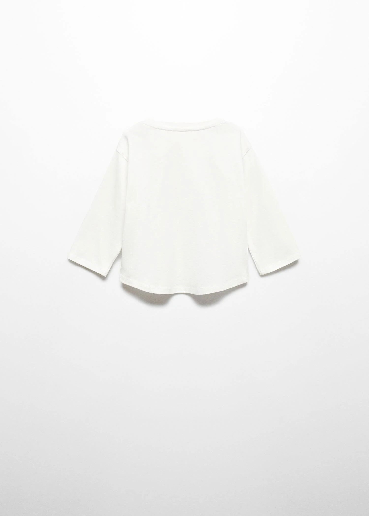 T-shirt Manches Longues Imprimé Relief 5 T-shirt Manches Longues Imprimé Relief – Image 3