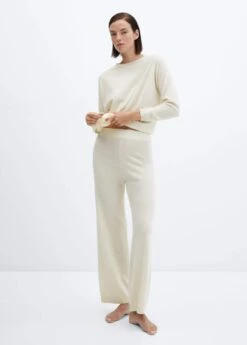 Pantalon Wideleg Cachemire