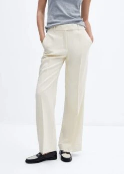Pantalon Wideleg Taille Basse