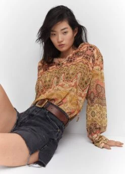 Blouse Imprimée Fermeture Nœud -Vêtements Pascher 57023822 15 D2