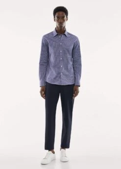 Chemise Micro Carreaux Tissu Stretch -Vêtements Pascher 57024390 56 99999999 01