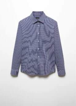 Chemise Micro Carreaux Tissu Stretch -Vêtements Pascher 57024390 56 B