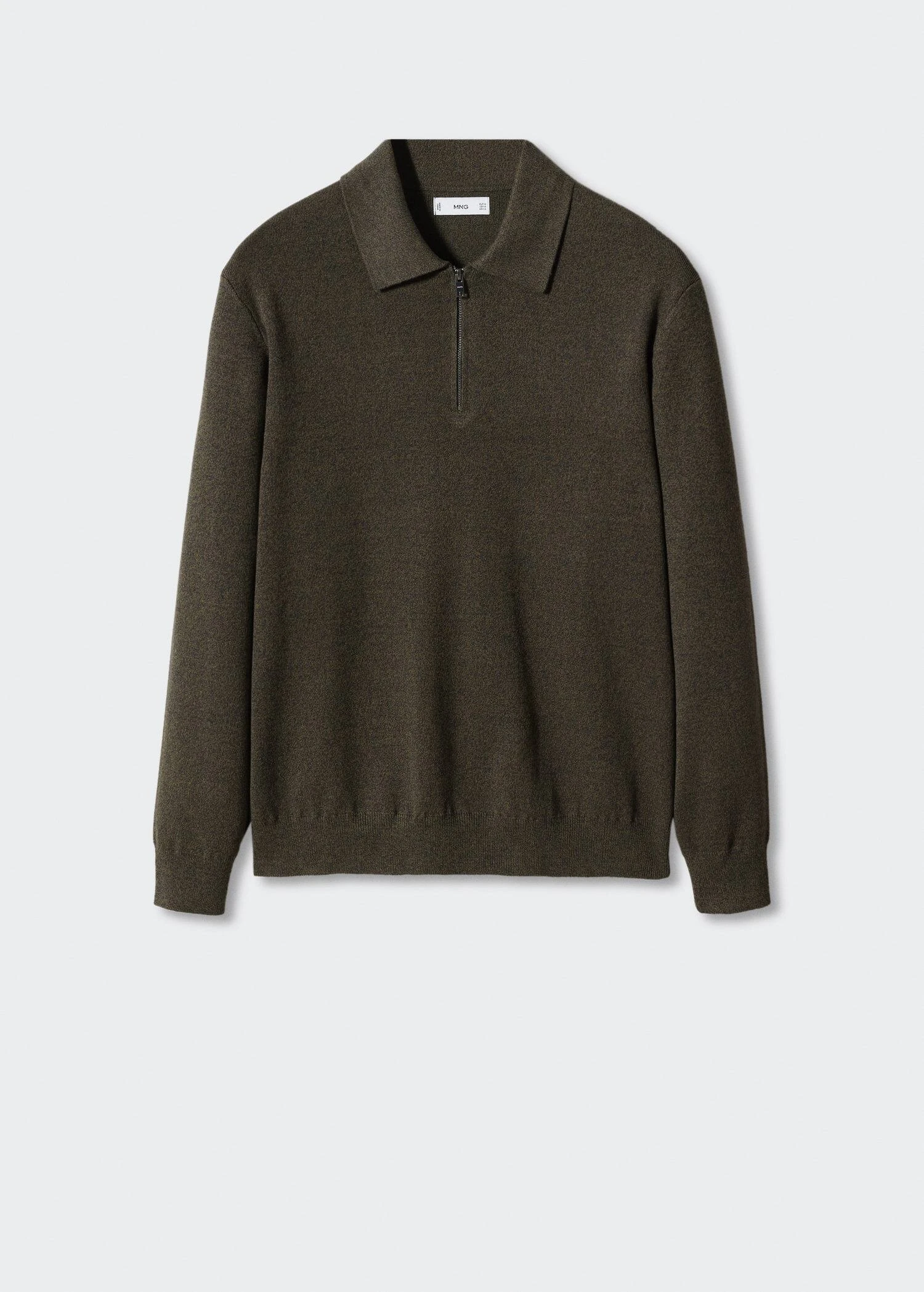 Polo Maille Coton Fermeture Éclair 9 Polo Maille Coton Fermeture Éclair – Image 7