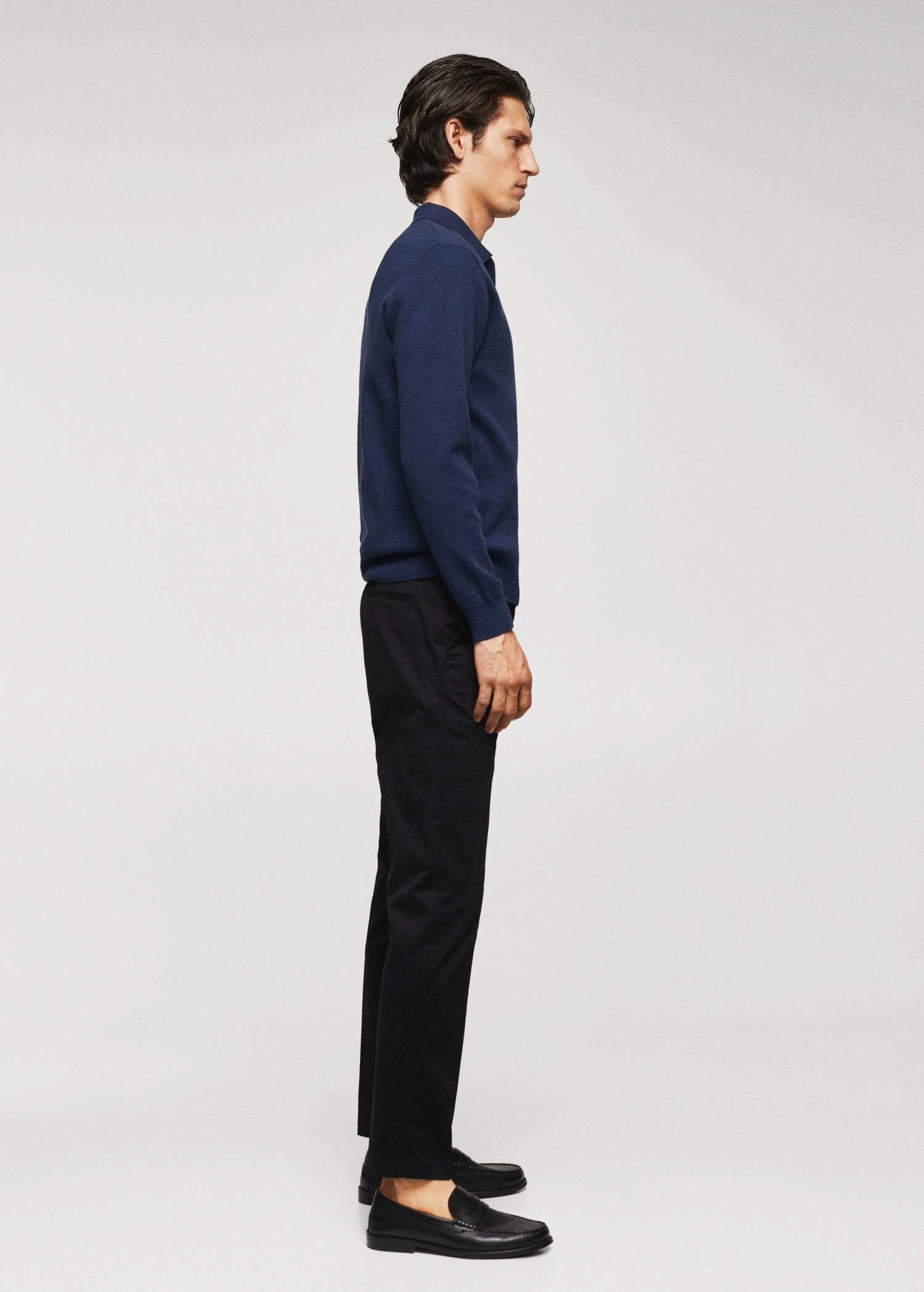 Polo Maille Coton Fermeture Éclair 14 Polo Maille Coton Fermeture Éclair – Image 12