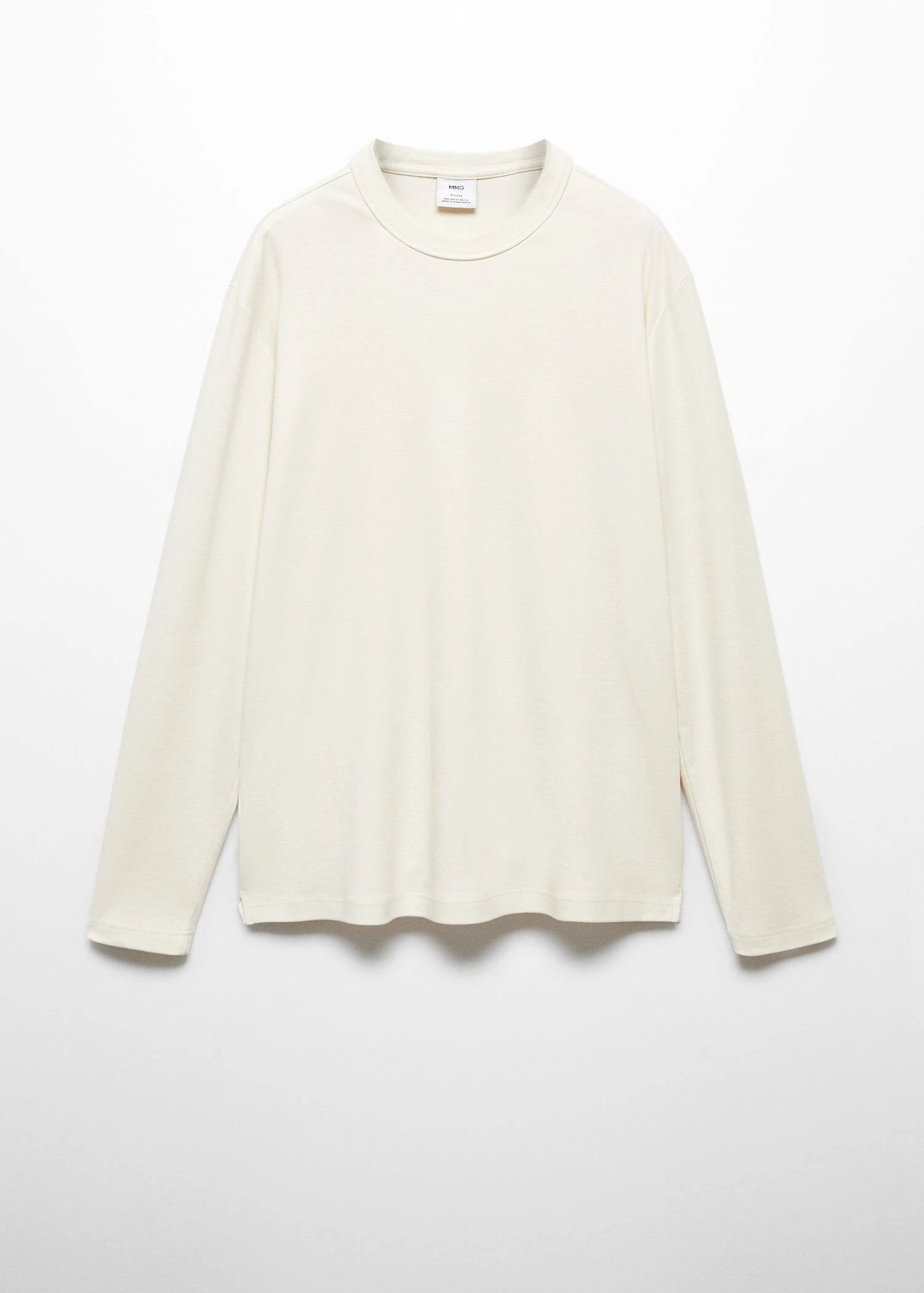 T-shirt 100 % Coton Manches Longues 10 T-shirt 100 % Coton Manches Longues – Image 8