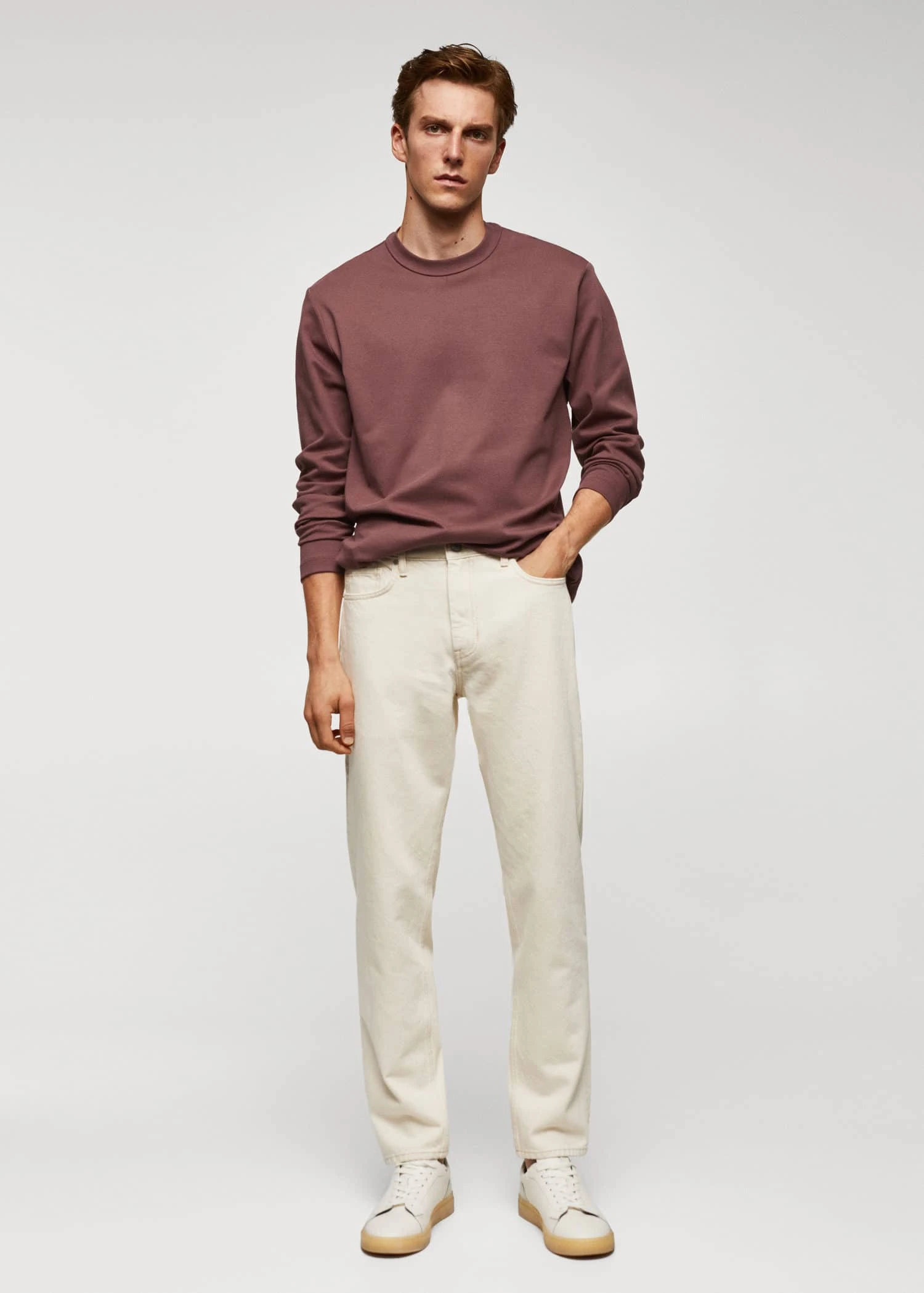 T-shirt 100 % Coton Manches Longues 12 T-shirt 100 % Coton Manches Longues – Image 10