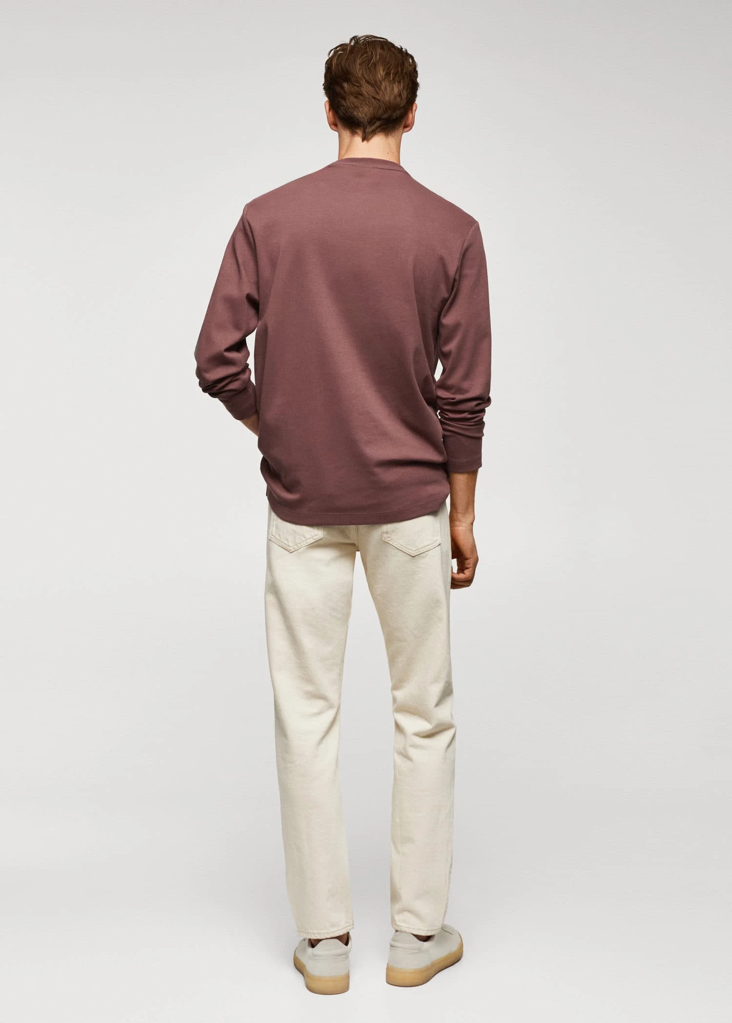 T-shirt 100 % Coton Manches Longues 13 T-shirt 100 % Coton Manches Longues – Image 11