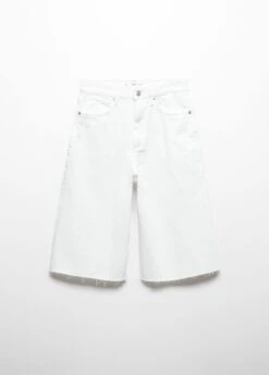 Bermuda Jean Bas Effiloché 17 Bermuda Jean Bas Effiloché -Vêtements Pascher 57024428 01 B