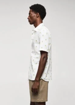 Chemise 100 % Coton En Imprimé Ananas -Vêtements Pascher 57025789 01 D2