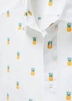 Chemise 100 % Coton En Imprimé Ananas -Vêtements Pascher 57025789 01 D8