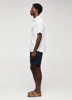 Chemise 100 % Coton Manches Courtes En Micro-imprimé 13 Chemise 100 % Coton Manches Courtes En Micro-imprimé -Vêtements Pascher 57025790 01 D2