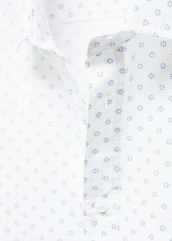 Chemise 100 % Coton Manches Courtes En Micro-imprimé 14 Chemise 100 % Coton Manches Courtes En Micro-imprimé -Vêtements Pascher 57025790 01 D8