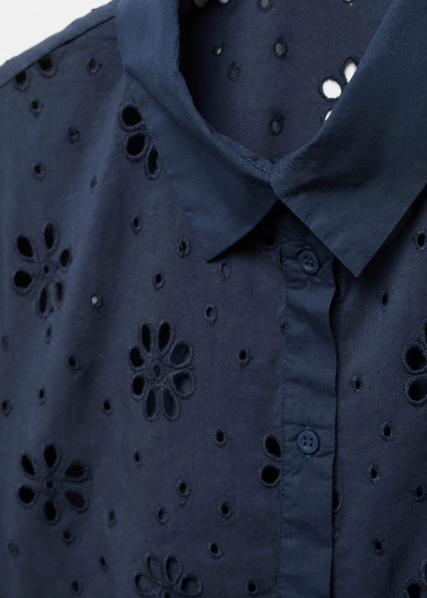 Chemise Brodée Crop 7 Chemise Brodée Crop – Image 5