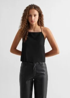 Blouse Cache-cœur Crop