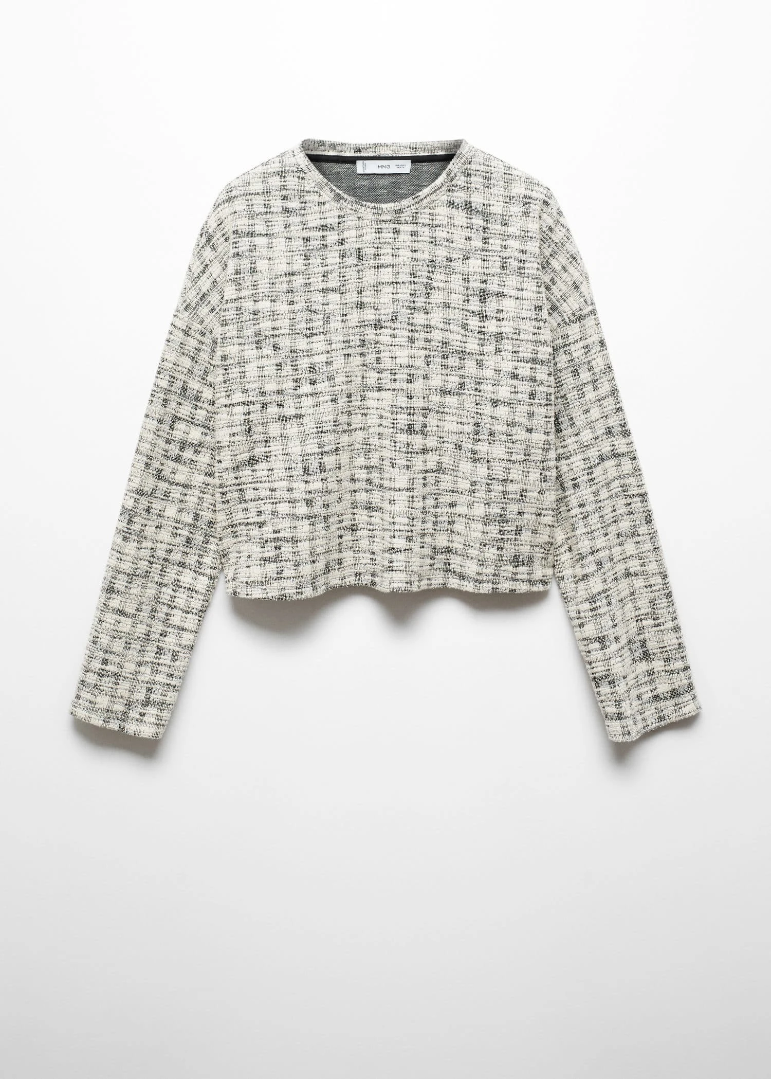 Pull-over Tweed Col Rond 8 Pull-over Tweed Col Rond – Image 6