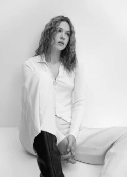 Pull-over Col V Fermeture Éclair -Vêtements Pascher 57025813 05 D2