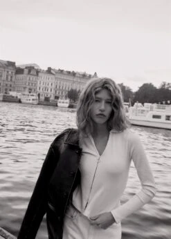 Pull-over Col V Fermeture Éclair -Vêtements Pascher 57025813 05 D6