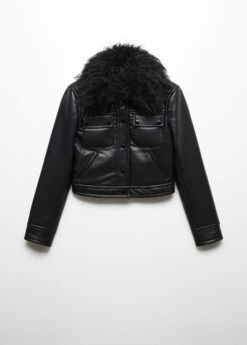 Veste Matelassée Col Fausse Fourrure -Vêtements Pascher 57025970 99 B