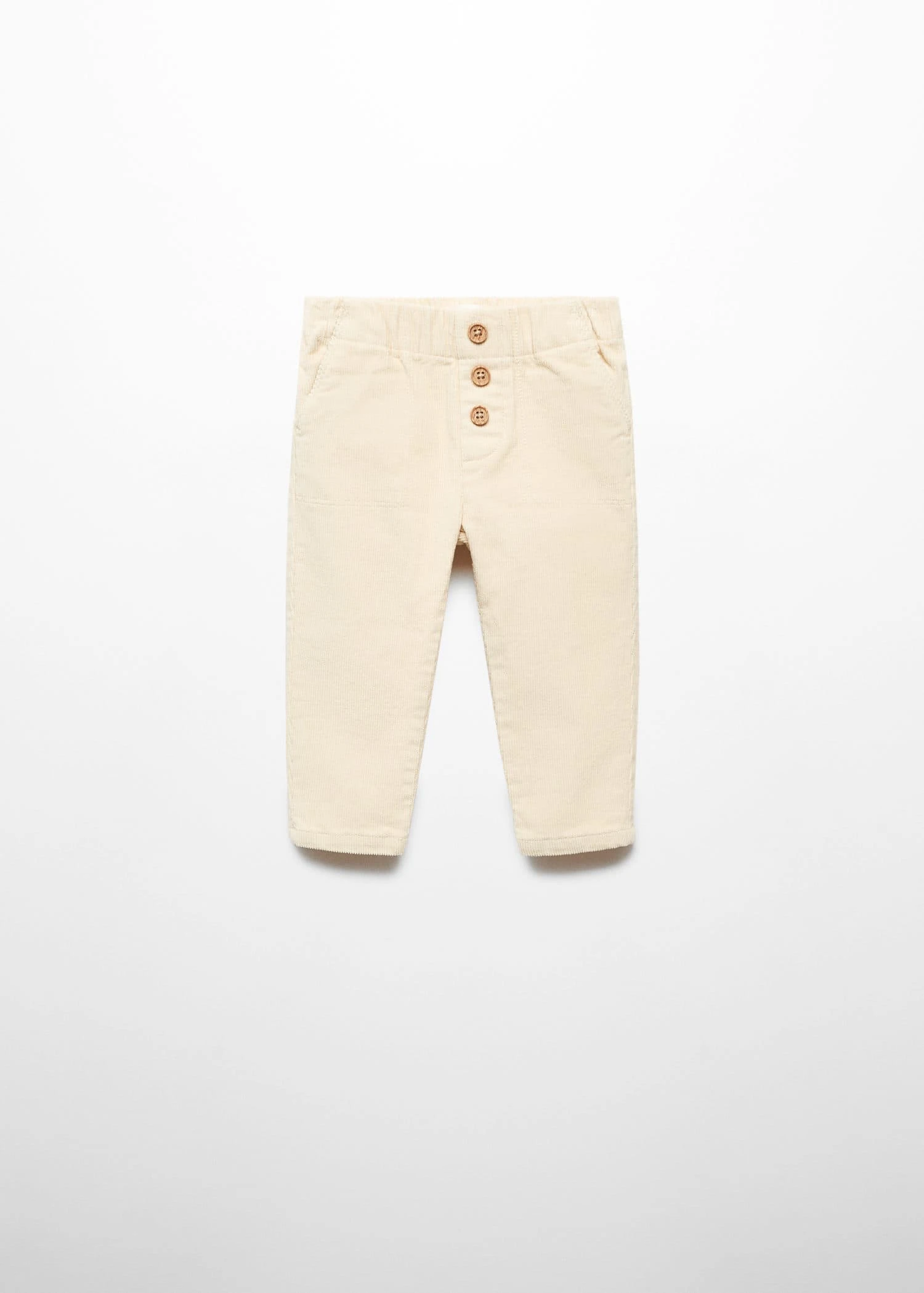 Pantalon Velours Côtelé Boutonné 4 Pantalon Velours Côtelé Boutonné – Image 2