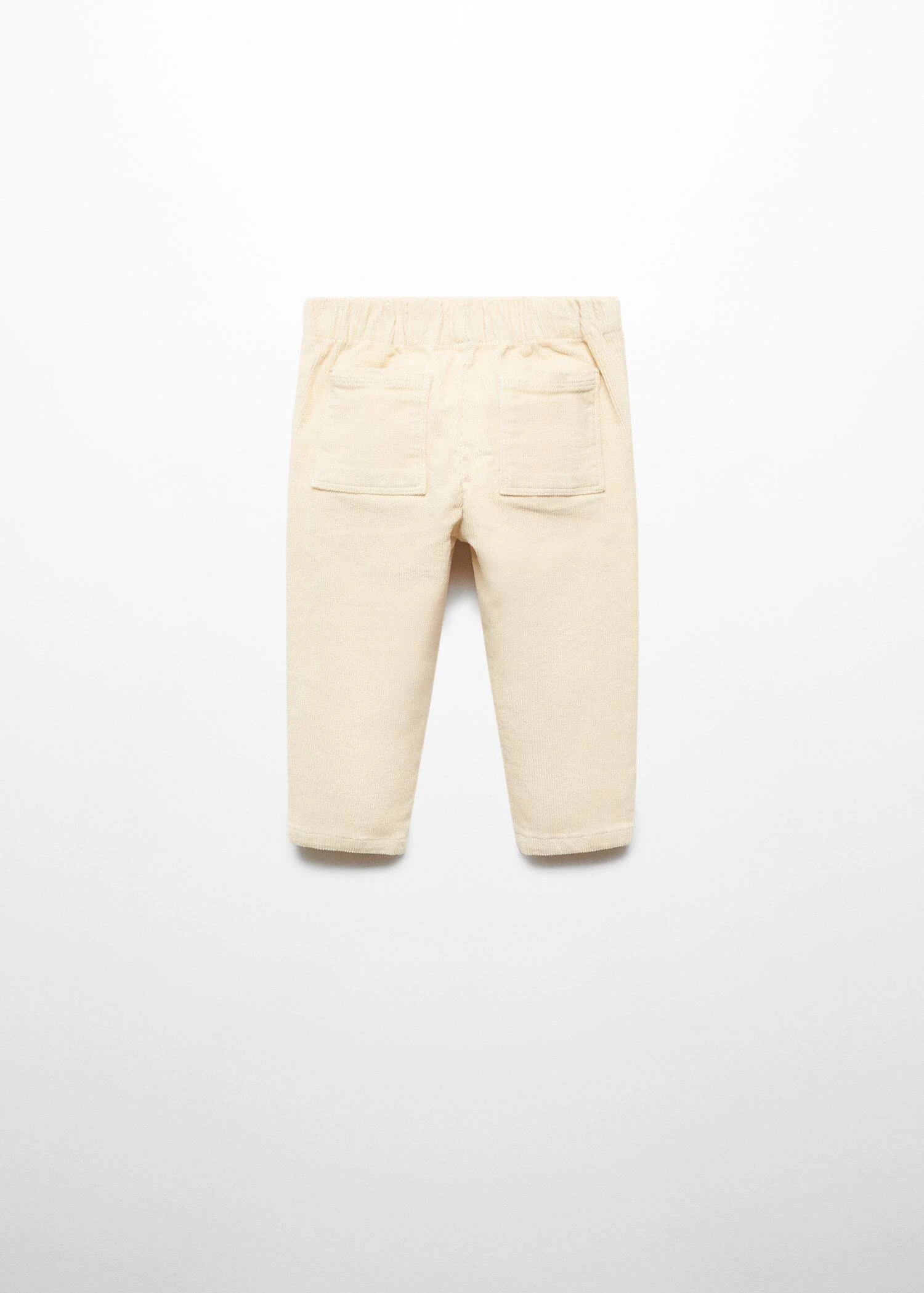 Pantalon Velours Côtelé Boutonné 6 Pantalon Velours Côtelé Boutonné – Image 4