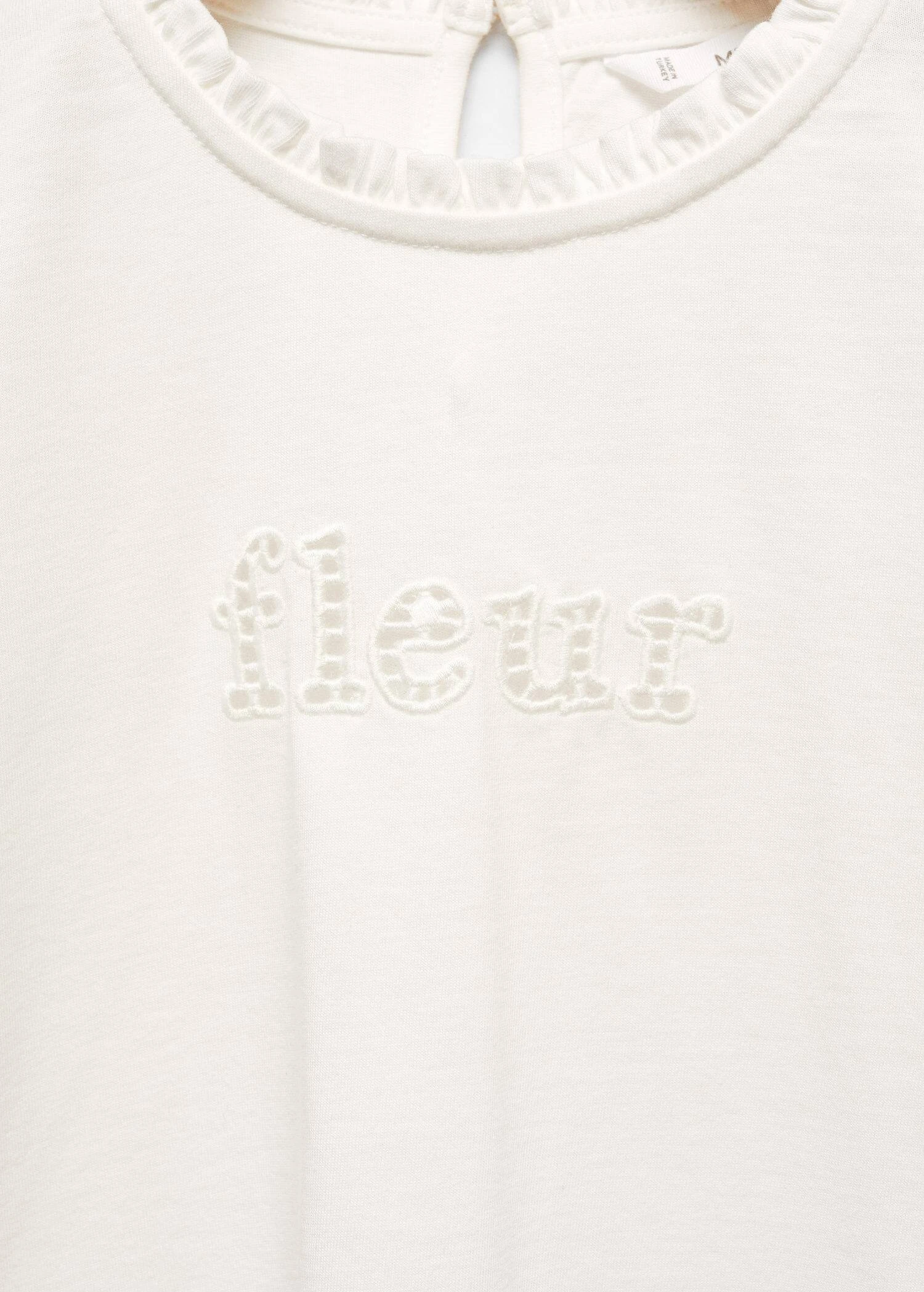 T-shirt Imprimé Détail Brodé 5 T-shirt Imprimé Détail Brodé – Image 3