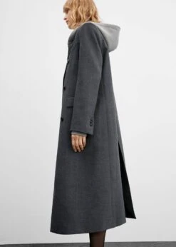 Manteau En Laine à Double Boutonnage -Vêtements Pascher 57026021 92 D2