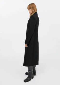 Manteau Laine Relief Revers -Vêtements Pascher 57026024 99 D2