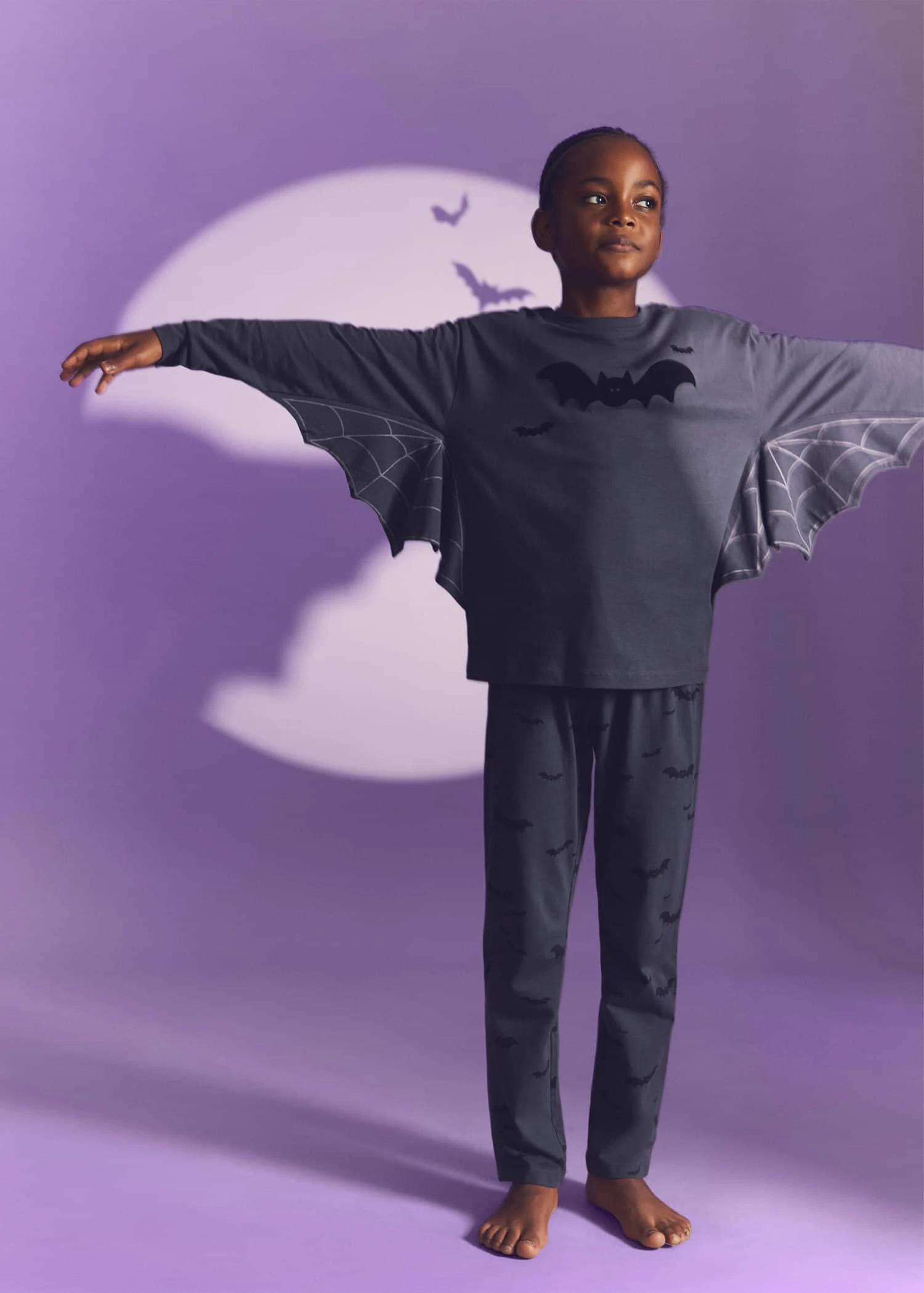 Pyjama Long Chauve-souris 3 Pyjama Long Chauve-souris