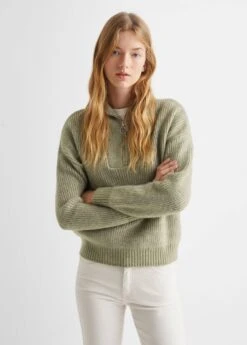 Pull-over Col Fermeture Éclair