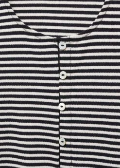 T-shirt à Rayures Et Boutons -Vêtements Pascher 57026724 99 D8