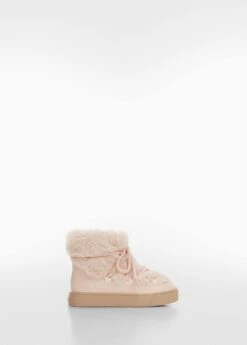 Bottines Lacets Fausse Fourrure 11 Bottines Lacets Fausse Fourrure -Vêtements Pascher 57027124 83 B