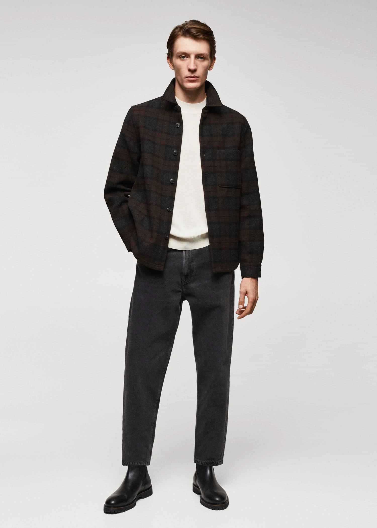 Surchemise Laine Carreaux 4 Surchemise Laine Carreaux – Image 2