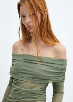 T-shirt Tulle épaules Dénudées 12 T-shirt Tulle épaules Dénudées -Vêtements Pascher 57027758 43 D1