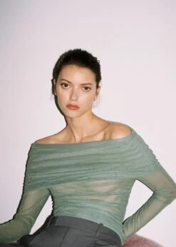 T-shirt Tulle épaules Dénudées 13 T-shirt Tulle épaules Dénudées -Vêtements Pascher 57027758 43 D6