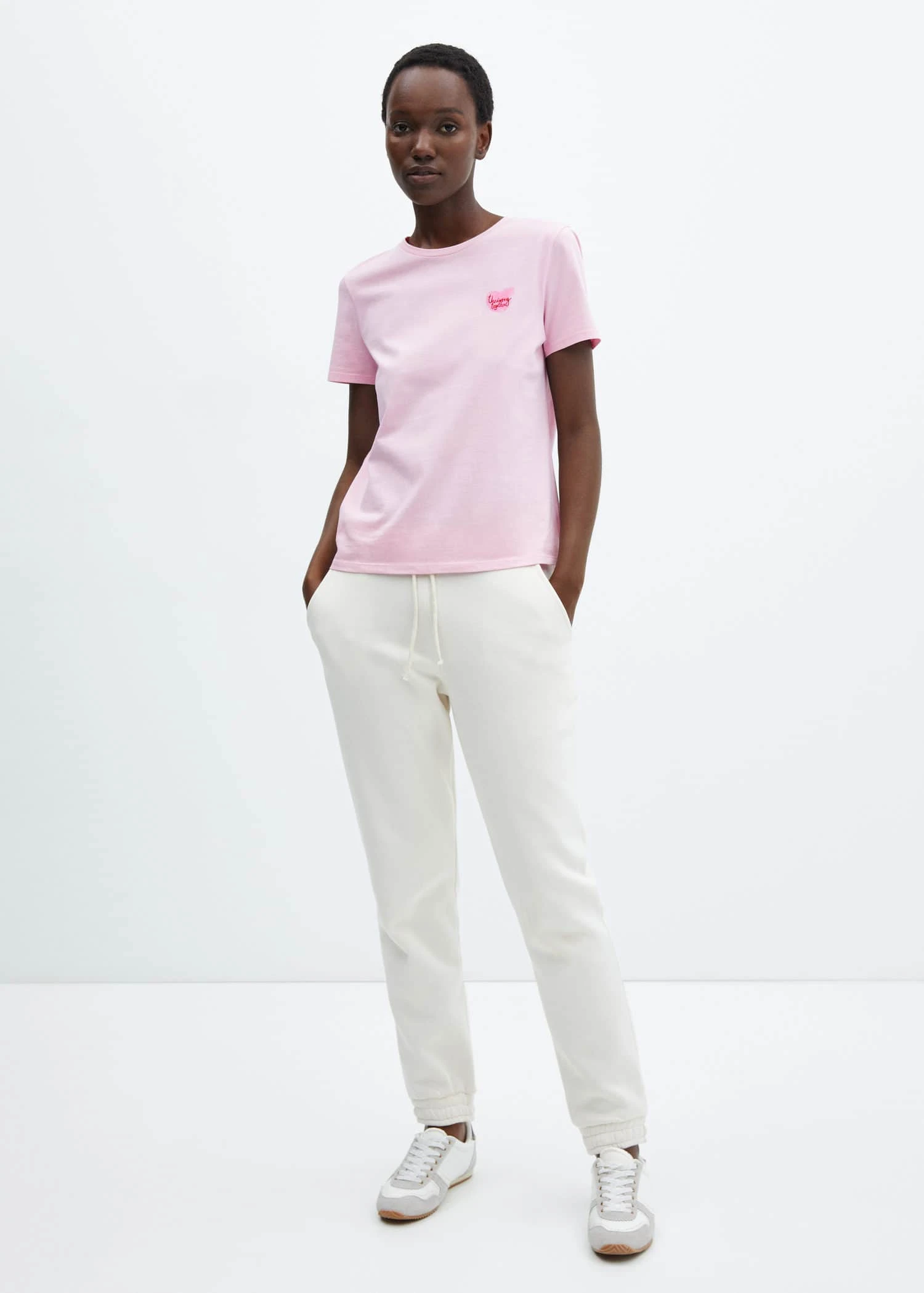 T-shirt Solidaire Message Brodé 4 T-shirt Solidaire Message Brodé – Image 2