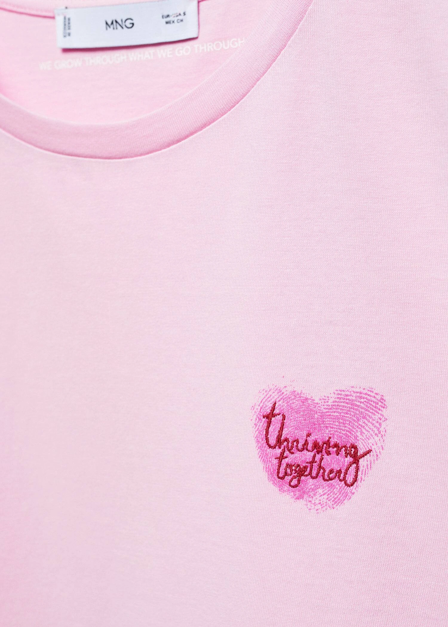 T-shirt Solidaire Message Brodé 8 T-shirt Solidaire Message Brodé – Image 6