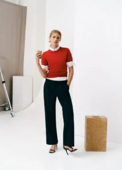 Pantalon Droit Double Taille -Vêtements Pascher 57027763 92 D6