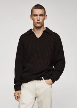 Polo Grosse Maille Laine