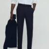 Pantalon En Laine à Pinces -Vêtements Pascher 57028266 56
