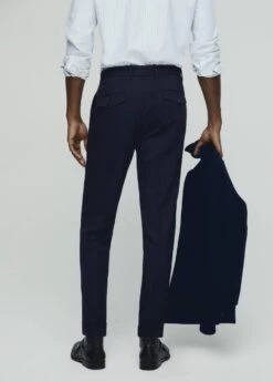 Pantalon En Laine à Pinces 21 Pantalon En Laine à Pinces -Vêtements Pascher 57028266 56 R