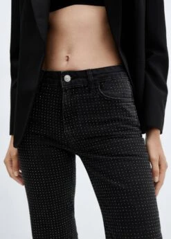 Jean Droit Strass 15 Jean Droit Strass -Vêtements Pascher 57028278 TU D6